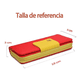 thumbnail image 3 of Cartera De Cuero Sintética para Dama Rojo Malubero Malu1262, 3 of 4