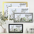 thumbnail image 4 of Designart 'Border With Peonies and Cranes In Chinoiserie Style' Traditional Framed Art Print, 4 of 4