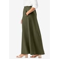 thumbnail image 2 of Jessica London Women's Plus Size Linen Maxi Skirt, 2 of 4