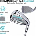 thumbnail image 4 of XDriveMax Womens Complete Golf Clubs, Right/Left Hand for Ladies Includes Stand Bag, 4 of 7