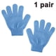 thumbnail image 1 of Guantes de baño exfoliantes de doble textura para ducha, spa (1 par de guantes), 1 of 1