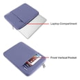 thumbnail image 4 of Funda para portátil MOSISO con funda de poliéster de 13,3 pulgadas, color gris lavanda, 4 of 6