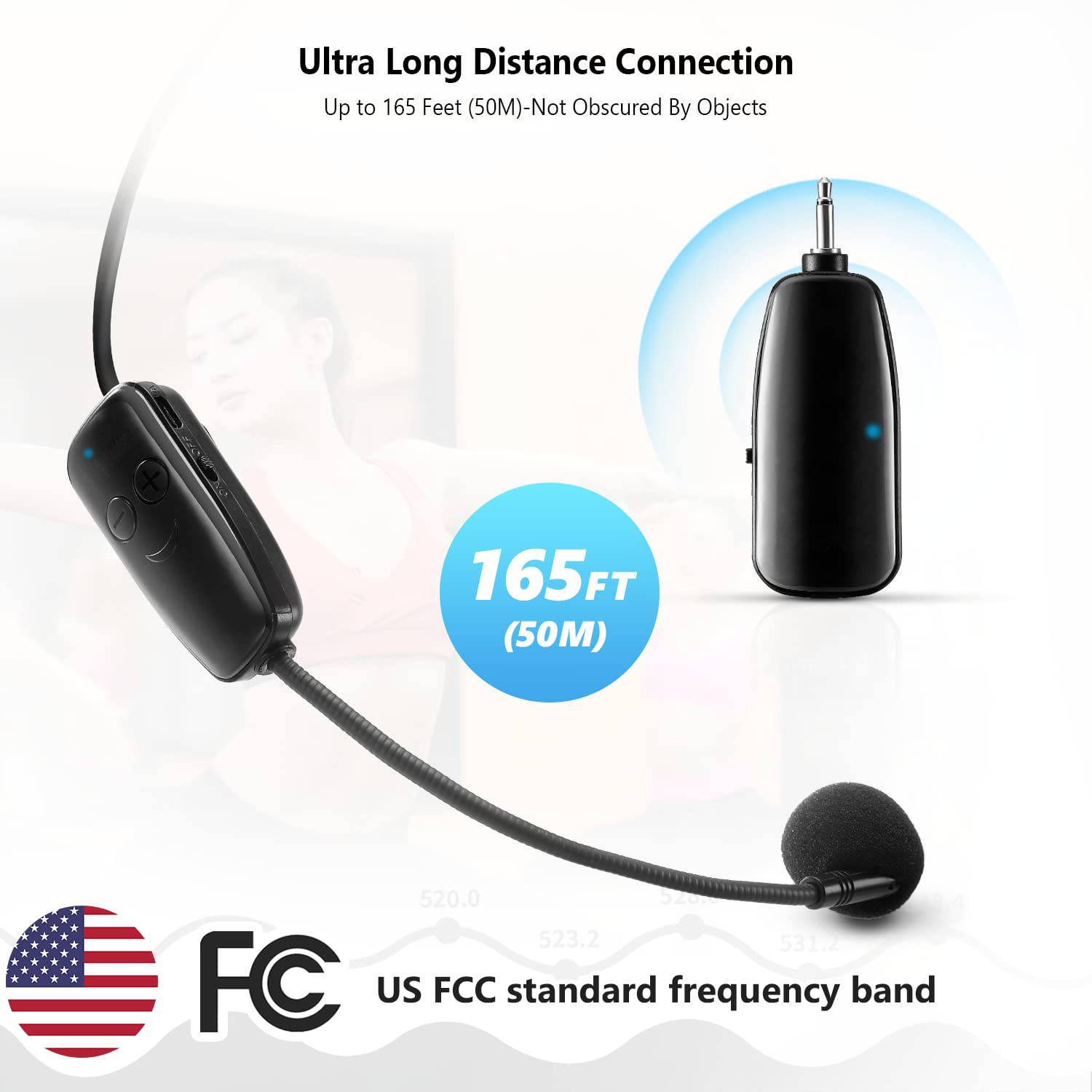 Sherry Sherry-HDST-MLKEF, Wireless Microphone, 400 mAh Battery Capacity