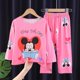 thumbnail image 1 of Conjunto de Pijamas para niños, ropa de dormir para el hogar con dibujos de unicornios, Frozen, Elsa, Mickey, novedad, 1 of 4