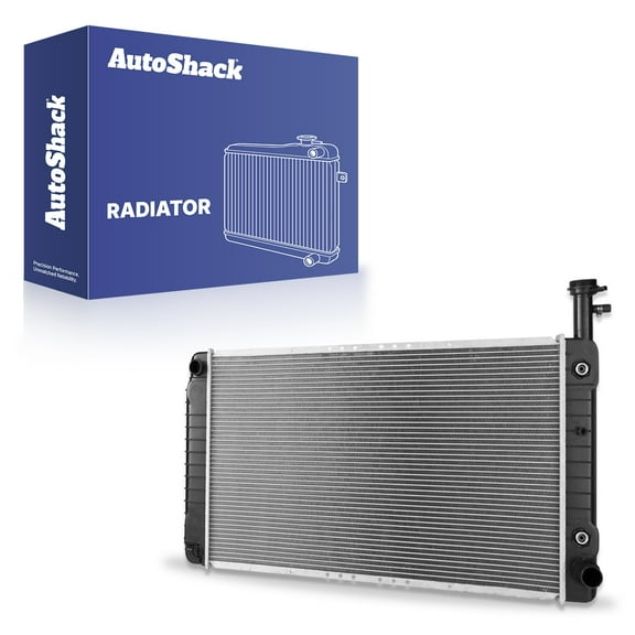 Autoshack Radiator Compatible with Chevrolet & GMC, Express 1500 2004-2014 Express 3500 2004-2008 Savana 1500 2004-2014, V6 4.3L V8 4.8L 5.3L 6.0L 6.6L, with Transmission Oil Cooler