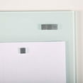 thumbnail image 3 of Magnetic Glass Board White, 17.72" x 17.72" With 1 Pen & 4 Magnetic Pins, 3 of 5