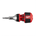 thumbnail image 2 of Milwaukee Tool 8-in-1 Compact Ratcheting Multi-bit Driver, 2 of 8