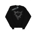 thumbnail image 1 of DC Comics Womens Superman Wings Logo Sweatshirt, 1 of 3