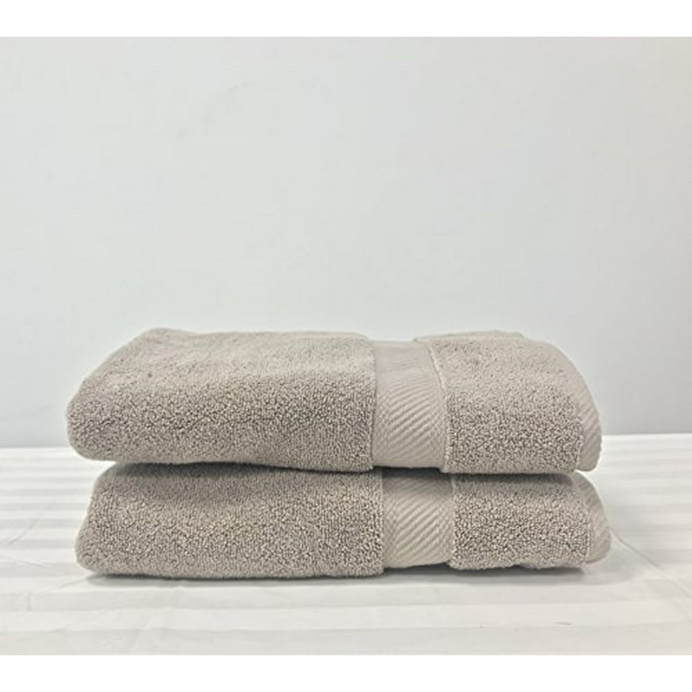 Royal Velvet Signature Soft Solid Bath Towel ash 2 Pack - Walmart.com