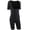 Beige, variant on Women Full Body Shaper Slimming Sauna Suit Short Sleeve Corset Bodysuit Leg Waist Trimmer Zip Front Shapewear S-3XL