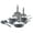 Gray, variant on GreenPan Dover Ceramic Nonstick 12-Piece Cookware Set | Cream White