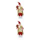 thumbnail image 1 of Muñeco de Navidad Inteprter Santa Claus Adorno para Mesa 30 centimetros 2piezas, 1 of 1