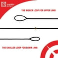 thumbnail image 3 of Sanlida Archery 2pcs Bow String Replacement for Recurve Bow, Standard/Universal Dacron BCY B55 Bowstring Replacement, AMO Length 48"/54"/62"/66"/68"/70",12 Strands (66inch), 3 of 6