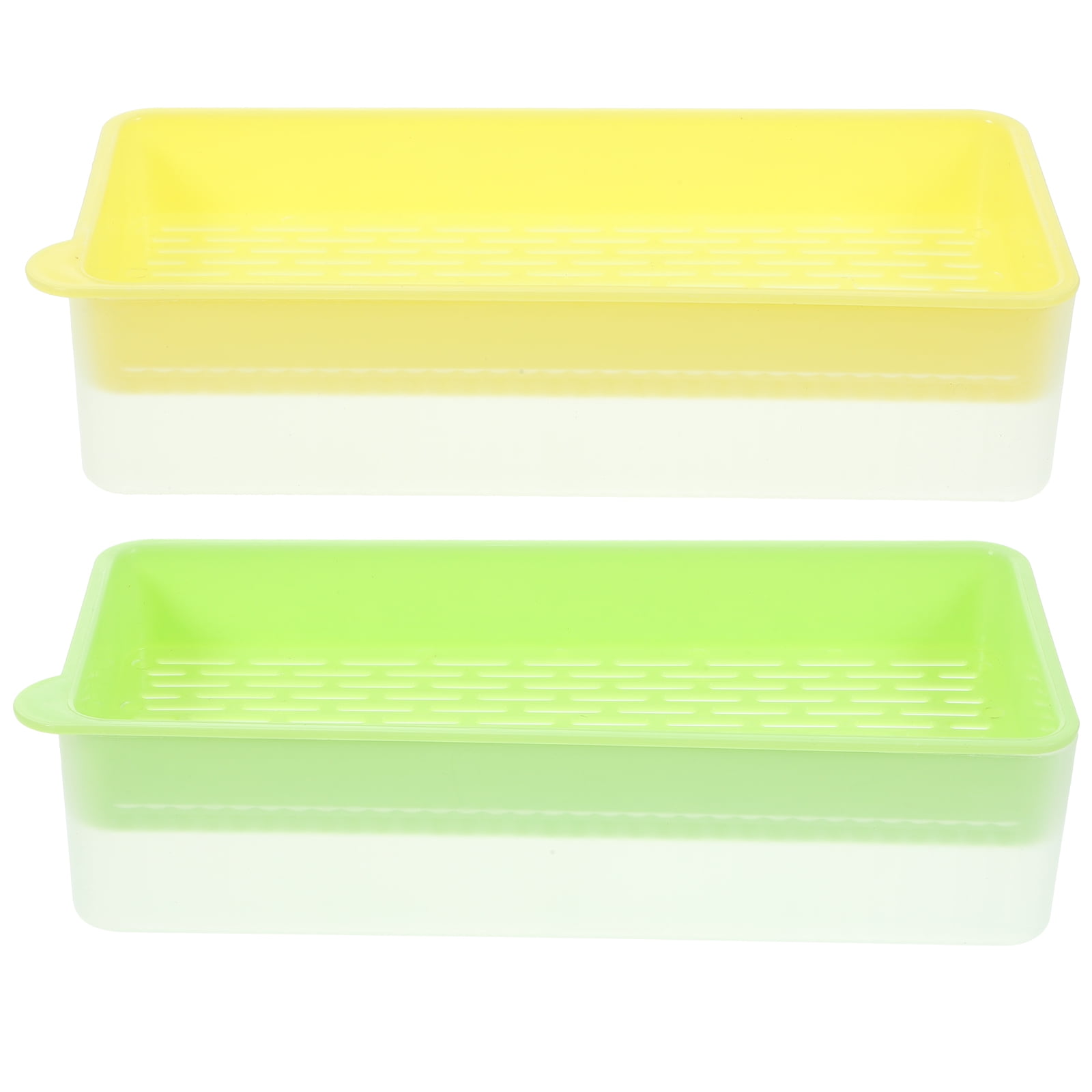 2Pcs Cat Grass Planter Catnip Cat Grass Box Cat Plant Planting Box Soil