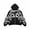 Black, variant on Women's Fall Hooded Sweatshirt Jacket Funny Graffiti Pattern Zip Up Loose Long Sleeve Coat Streetwear