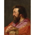 thumbnail image 2 of Peter Paul Rubens 12x14 Gold Ornate Wood Frame and Double Matted Museum Art Print Titled - Head of One of the Three Kings - Melchior, the Assyrian King (C. 1618), 2 of 4