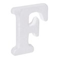 thumbnail image 1 of Unique Bargains Foam Letters F Letter EPS White Polystyrene Letter Foam 100mm/4 Inch for Crafts, Wedding, Party Decoration, 1 of 1