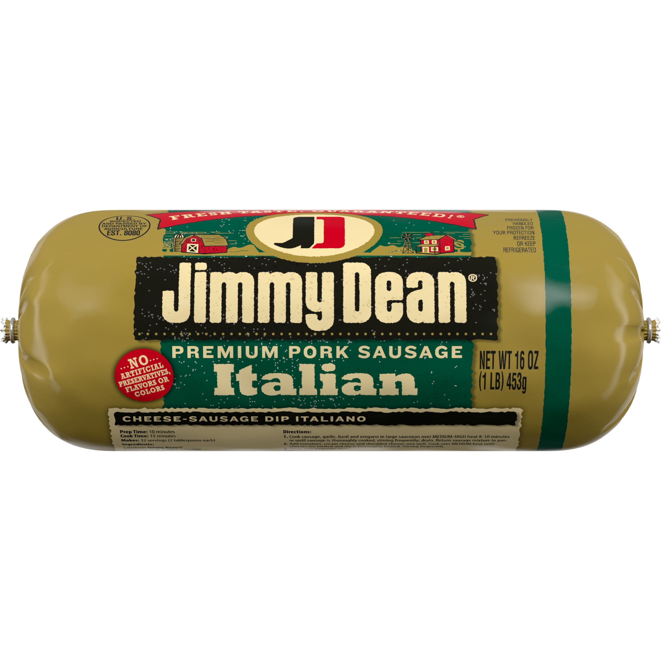 Jimmy Dean Italian Pork Sausage Roll, 16 oz