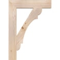 thumbnail image 3 of Ekena Millwork 5 1/2"W x 30"D x 42"H Olympic Block Smooth Bracket, Douglas Fir, 3 of 4