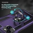 thumbnail image 5 of for 14 Plus Case,with Kickstand,[Military-Grade Protection] Shockproof Phone Case,for iPhone 14 Plus Case Purple, 5 of 12