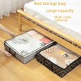 thumbnail image 2 of Cajón para guardar mantas debajo de la cama, caja para guardar ropa debajo de la cama, artefacto para terminar colchas, caja de almacenamiento a prueba de polvo, 2 of 5