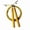 Champagne Gold Straight Handle Jump Rope, 0.26 lb, variant on Weighted Speed Jump Rope with Professional Ball Bearings, 10ft Adjustable Steel Wire Skipping Rope, Tangle-Free Heavy Duty Workout Rope for HIIT, Strength Training, and Home Gym Fitness