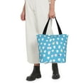 thumbnail image 4 of KLL Tote Bag for Women Healthy And Ill White Teeth Print Shopping Grocery Reusable Bags for Office School Shopping Travel, 4 of 6