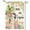 Multicolor, variant on Darzheoy He Is Risen Easter Garden Flag 27.6x39.4 Inch Double Sided Outside, Bunnies Flowers Cross Yard Outdoor Decoration