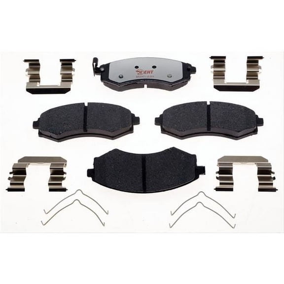 Front Brake Pad Set - Compatible with 1999 - 2000, 2005 - 2006 Hyundai Elantra