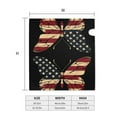 thumbnail image 4 of Fuzoiu Patriotic USA Butterfly Art Print Decorative Waterproof Mailbox Cover,Welcome Magnetic Mailbox Cover, Post Letter Box Wrap Cover for Outdoor Decor -21x18 in, 4 of 8