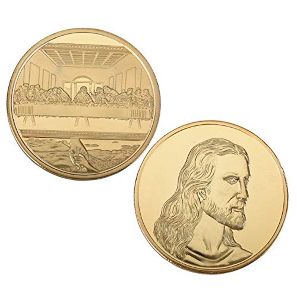 Jesus The Last Supper Commemorative Coin Gold