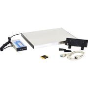 Brecknell Portable Shipping Scale - 400 Lb / 181 Kg Maximum Weight Capacity - Stainless Steel - White (lps400_35)