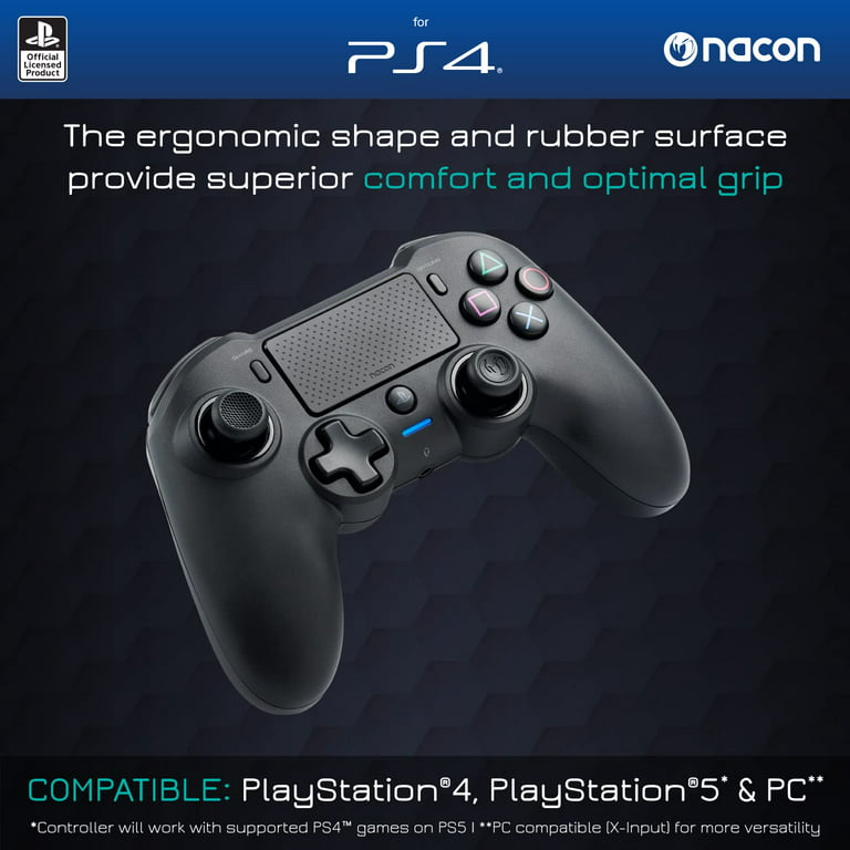Nacon Asymmetric Controller Wireless Official PS4 Playstation Sony/PC 
