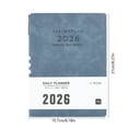 thumbnail image 3 of Calendar Planner with Date Notes, Faux Leather Cover, Coil-Bound 176-Sheet, Thick Paper, 2026 Plan, Portable Desk Journal, 3 of 6