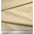 thumbnail image 3 of Soimoi Cotton Poplin Fabric Leaves & Floral Artistic Printed Fabric 1 Yard 56 Inch Wide, 3 of 3
