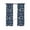 Blue, variant on Botanical Flower Blackout Curtains 84 Inches Long for Bedroom, Vintage Garden Floral Wildflower Blue Thermal Insulated Room Darkening Black Out Window Curtain Panels Grommet Drapes for Living Room