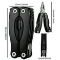 thumbnail image 3 of Portable Pocket Multitool Pliers Knife Screwdriver Hand Tool for Outdoor Survival Camping Hunting and Hiking with Nylon Sheath, 3 of 6