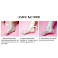 thumbnail image 3 of 100PCS Transprent Disposable Hand Foot Bags Prevent Infection Remove Chapped Foot Hand Care SPA Wax Covers Bath Gloves Socks, 3 of 5