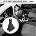 thumbnail image 2 of Pomo de Cambio Manual de 6 Velocidades con Cubierta para Chevrolet Cruze 2010-2015 Plástico Cuero Sintético Palanca de Cambio Automotriz Negro Blanco, 2 of 7