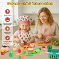 thumbnail image 2 of Juego de accesorios de cocina para niños LoveStown, 59 piezas, con cesta, 2 of 6