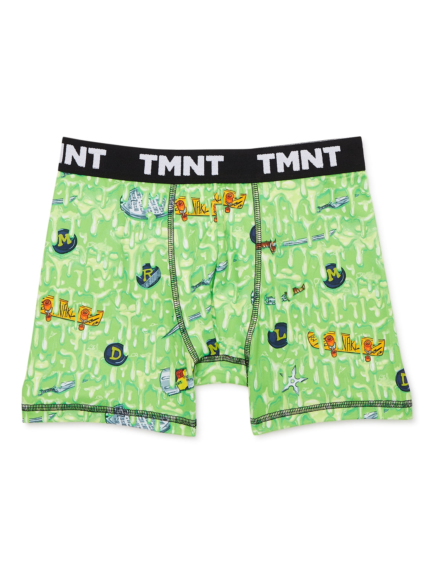 Teenage Mutant Ninja Turtles Boys Boxer Briefs Underwear, 4-Pack, Sizes XS-XL