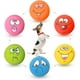thumbnail image 2 of Pelota de Juguete con Sonido para Mascotas en Forma de Cara Sonriente de Látex, 2 of 2