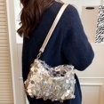 thumbnail image 2 of Women Sequin Bag Small Shoulder Tote Sparkly Purse Clutch Handbags Evening Bag Party Bling Glitter Sparkle Sequin Purse, 2 of 9