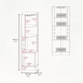 thumbnail image 2 of Wooden Corner Bar Cabinet with Glass Rack & 8-Bottle Wine Storage - Versatile for Home Dining & Entertainment, 2 of 8