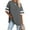 New/Dark Gray, variant on Otvok Womens Oversized Tees Loose T Shirts Half Sleeve Round Neck Color Block Tunic Tops