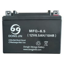 MFQ-6.5 12V 6.5AH Replaces Motorcycle Battery for Electric Bike Scooter Go Kart ATV Pit Dirt Bike Mini Bike Generator Quad Buggy Golf Cart p4500i BD 250-7 iGen4500 RPS Hawk 250