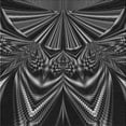 thumbnail image 1 of Ahgly Company Machine Washable Indoor Square Transitional Midnight Gray Area Rugs, 8' Square, 1 of 7