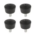 thumbnail image 1 of 4pcs Pies de de Goma Almohadilla Antideslizante Tornillo de 1/4 ''para  Negro shamjiam Pies de goma del trípode, 1 of 5