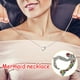 thumbnail image 1 of Ganfancp Ladies Diamond Collar Colgante Chica En Forma de Corazón de Sirena Ofertas de La Semana 1X Colgante, 1 of 7