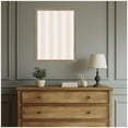 thumbnail image 3 of Kate and Laurel Framed Fabric Pinboard 20 x 26,  Printed Linen Classic Bulletin Board for Use as a Vision Board or Wall Organization, Florence Light Brown Frame, 3 of 8